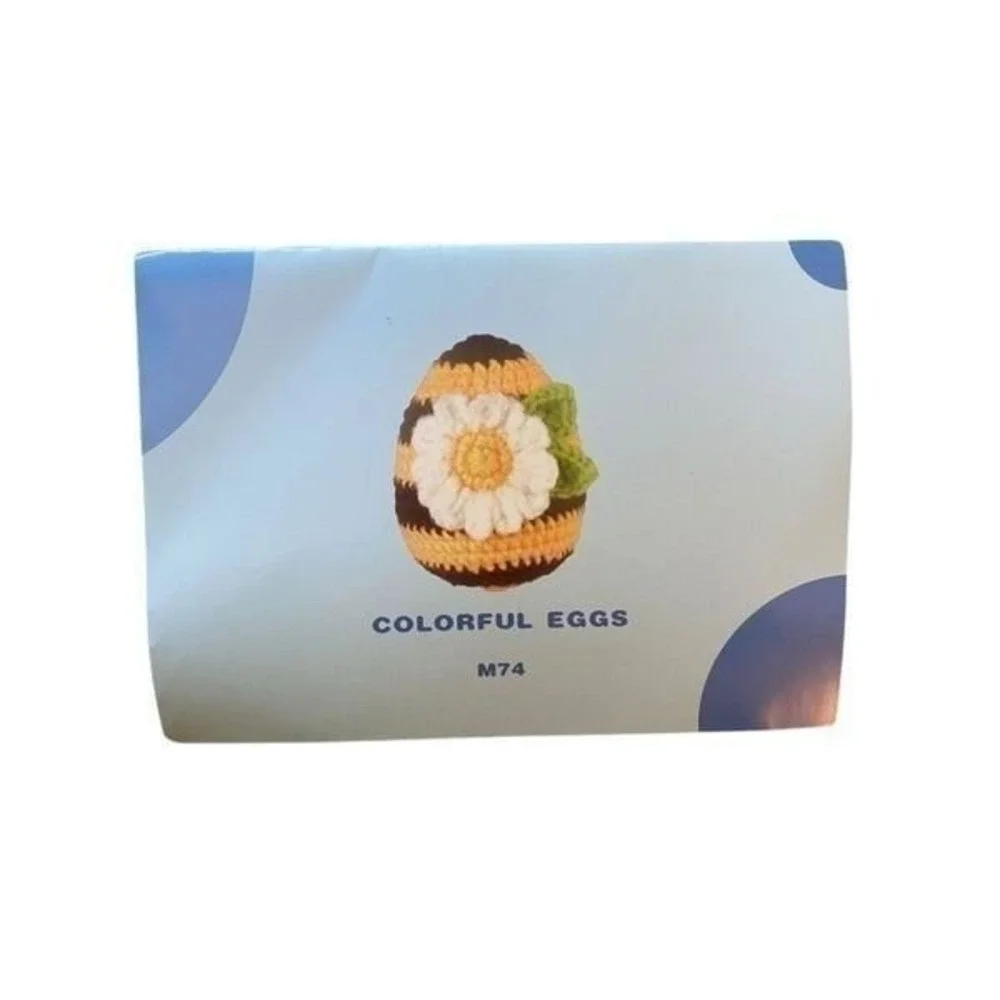 Crochet Easter Bumble Bee‎ Egg Kit for Beginners Complete Set